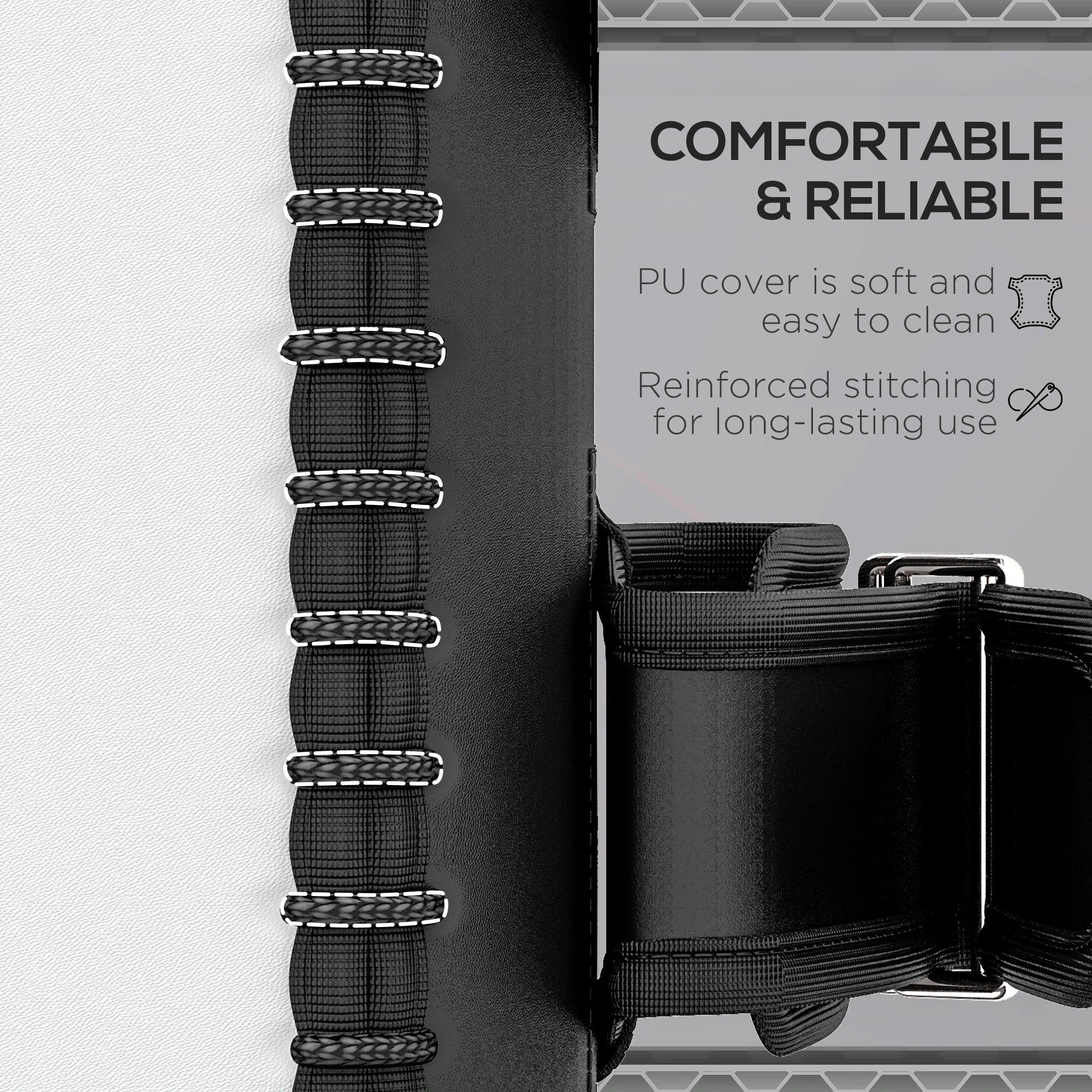 SPORTNOW Thick Kick Shield, Kicking Boxing Pad Arm Muay Thai, Karate, Taekwondo, Kickboxing Training Equipment