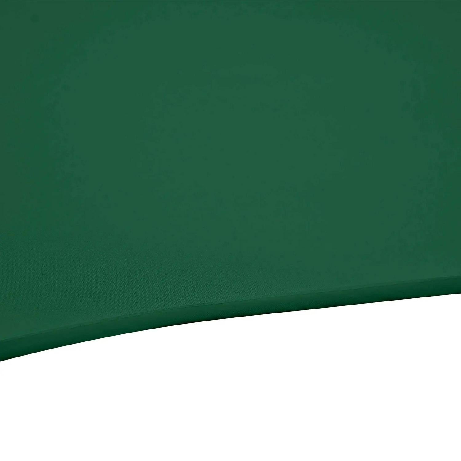 Outsunny 2.5M Garden Cantilever Parasol, Offset Roma Patio Umbrella Hanging Shade Canopy Shelter With 360° Rotation And Cross Base, Green