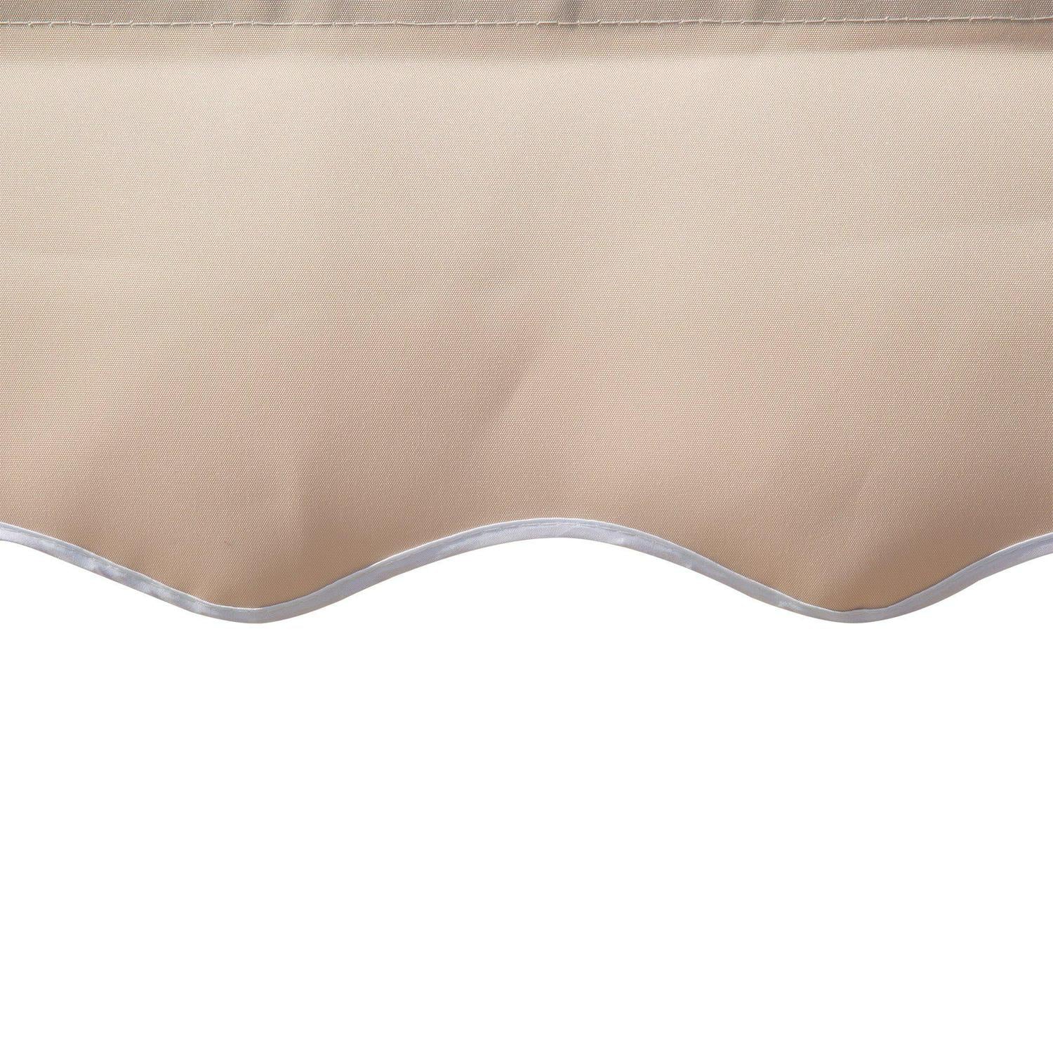 3 X 2m Manual Retractable Awning - Beige