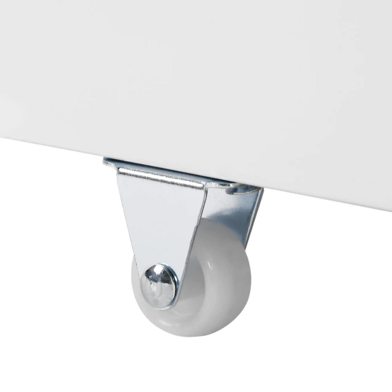 Wooden Solid Pine Divan Storage Bed With Drawers, Double Frame For Adults And Kids, 196x146x82 Cm, White