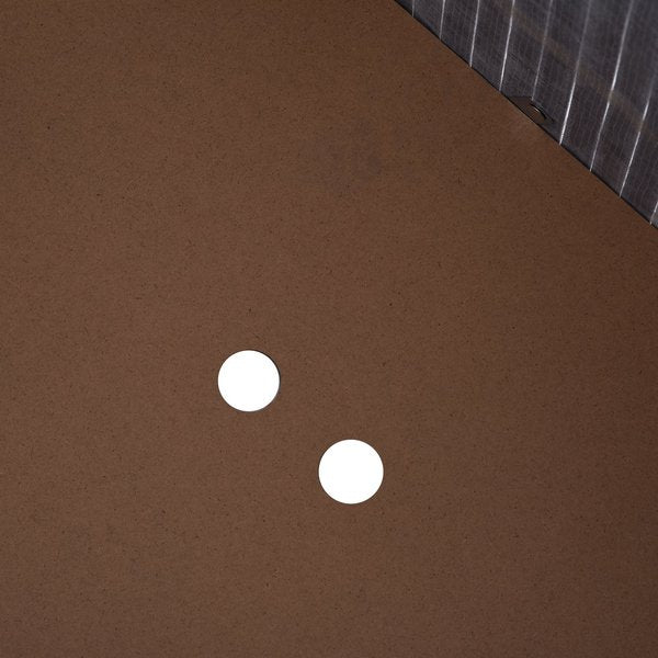 100L 2-Compartment Bamboo Laundry Basket Grey