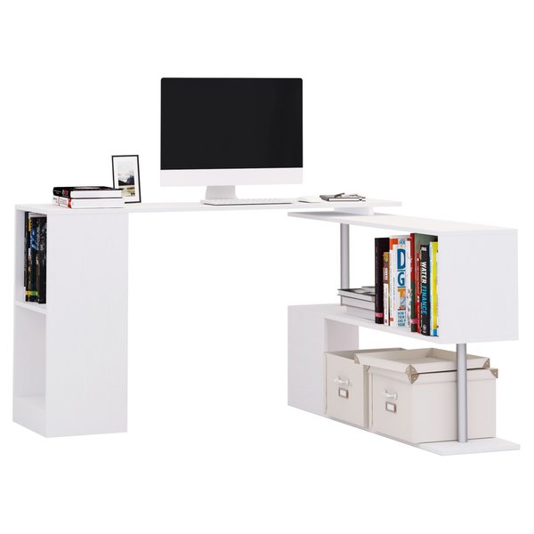 L-Shaped Black Computer Desk with Corner Workstation Table - DT-24612 – UK L-Shaped Black Computer Desk with Corner Workstation Table - DT-24612 – UK