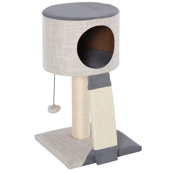 Cat Tree Tower Activity Center W/ Sisal And Funny Ball Condo