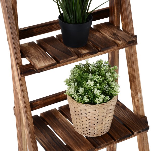 40Lx37Wx93H Cm. Flower Stand - Wood