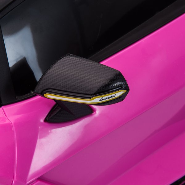 12V Lamborghini SIAN Kids Electric Ride On Car Toy W/ Remote - Pink