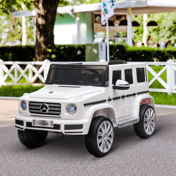 Mercedes Benz G500 12V Kids Electric Ride On Car Toy W/ Remote Control