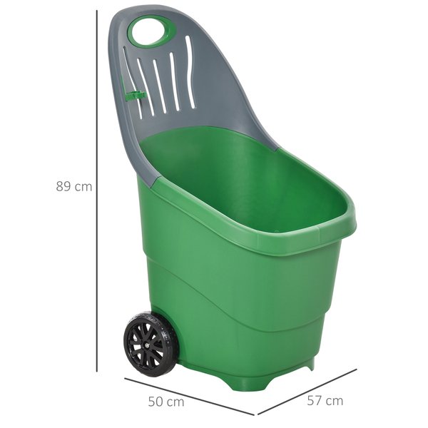 60L Multi Purpose Garden Cart