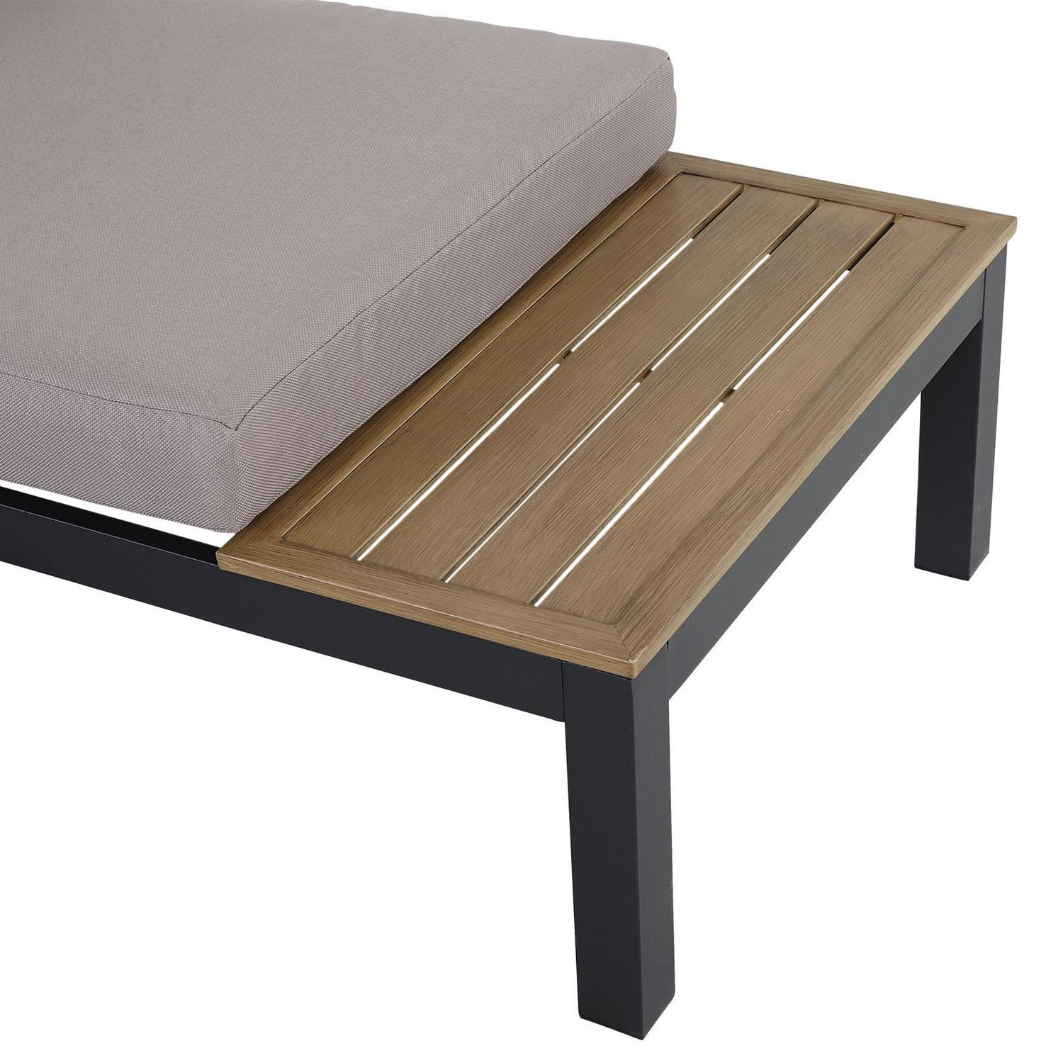 3 PCs Garden Outdoor Sectional Corner Sofa Lounge