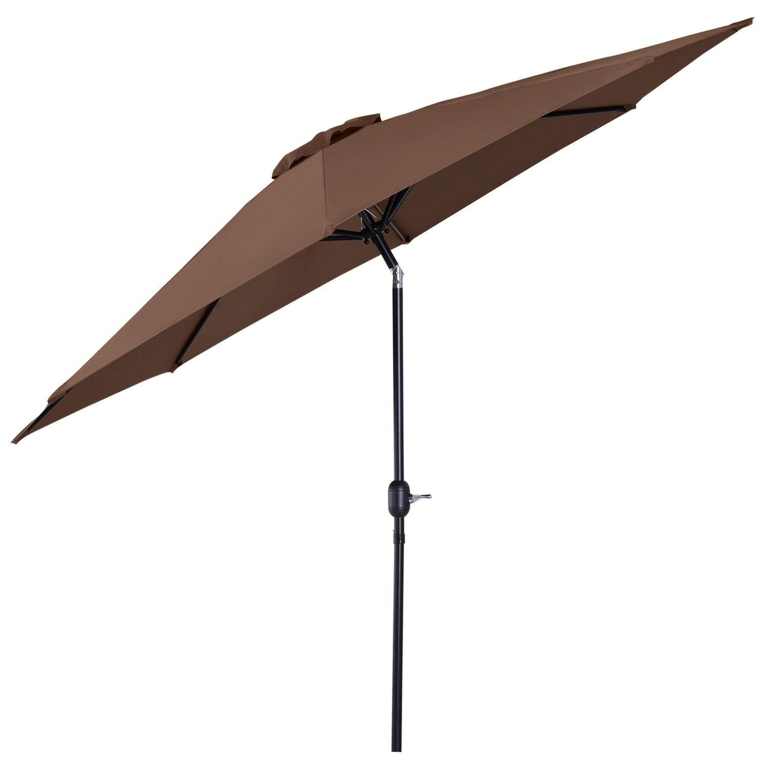 Tilting Parasol Garden Umbrellas- Coffee