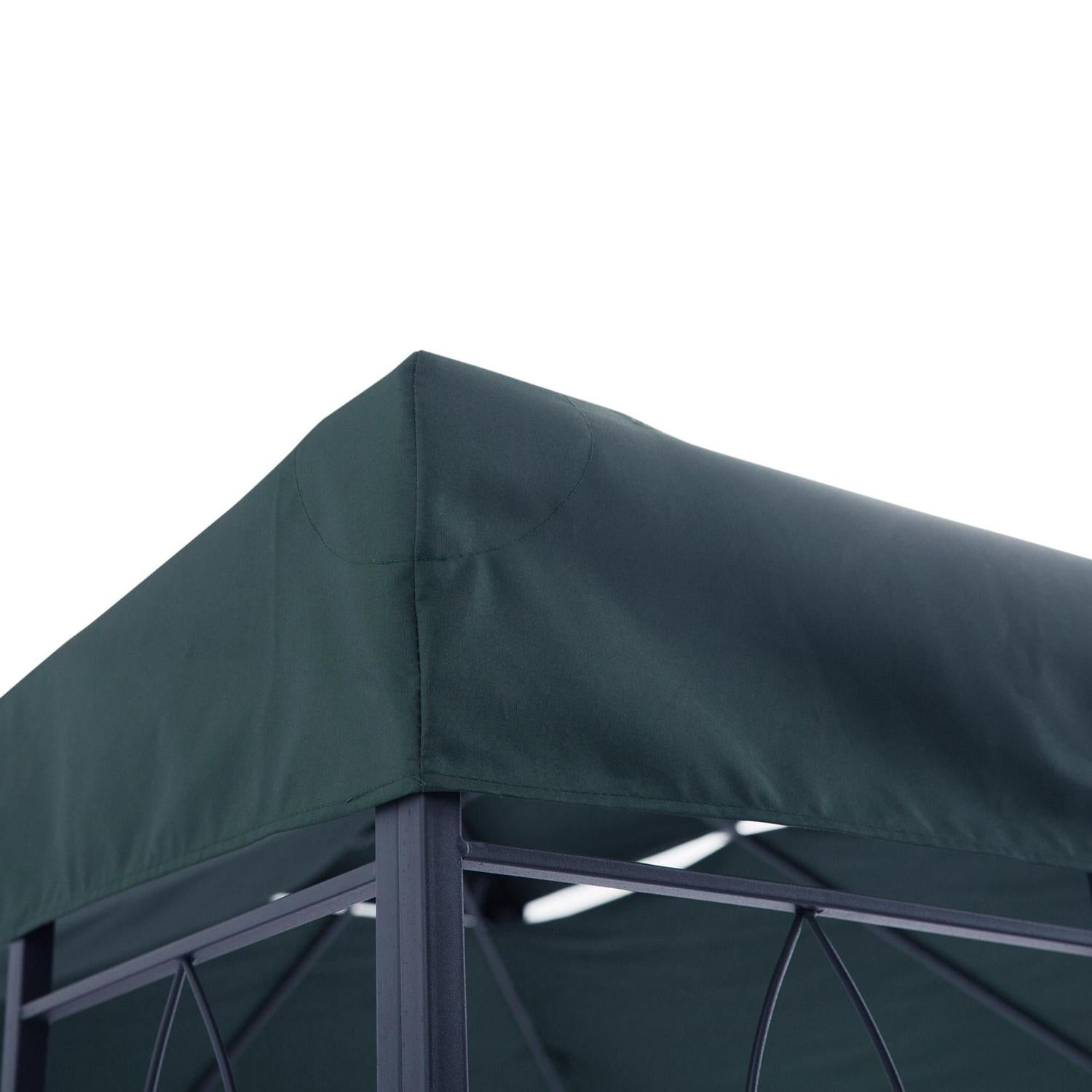 Gazebo Canopy Replacement Cover- Grey (TOP ONLY)