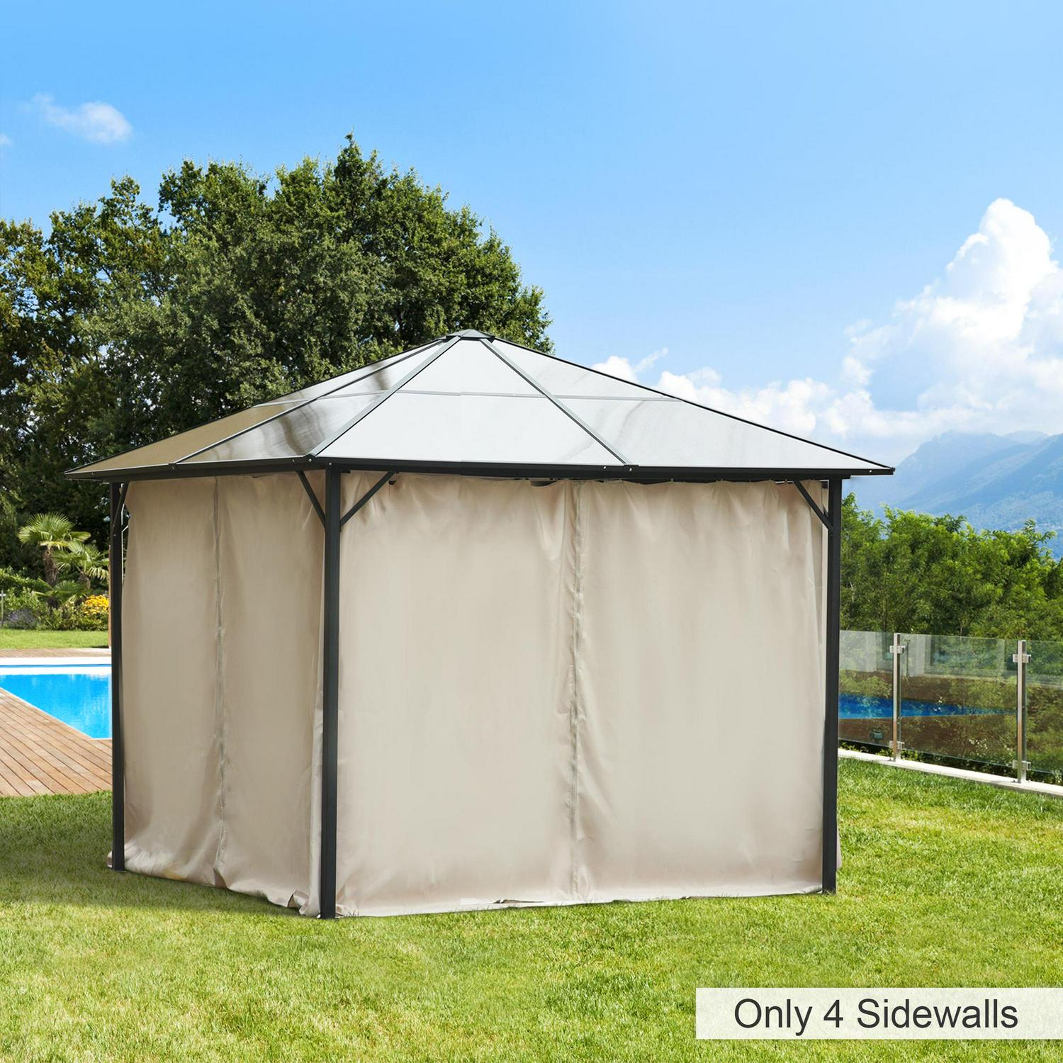 Replacement Gazebo Curtains- Beige