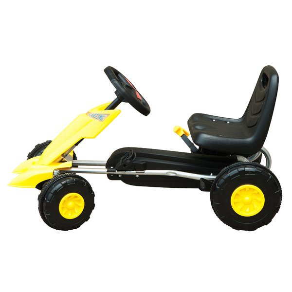 Pedal Go Kart - Yellow and Black