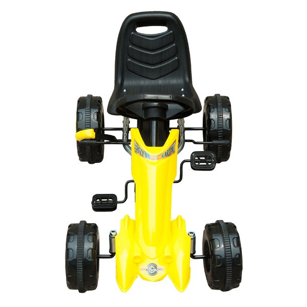 Pedal Go Kart - Yellow and Black